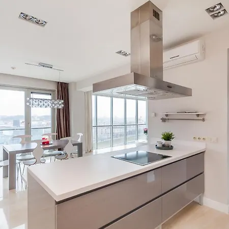 Exclusive With City View Terrace By Urban Rent 빌뉴스